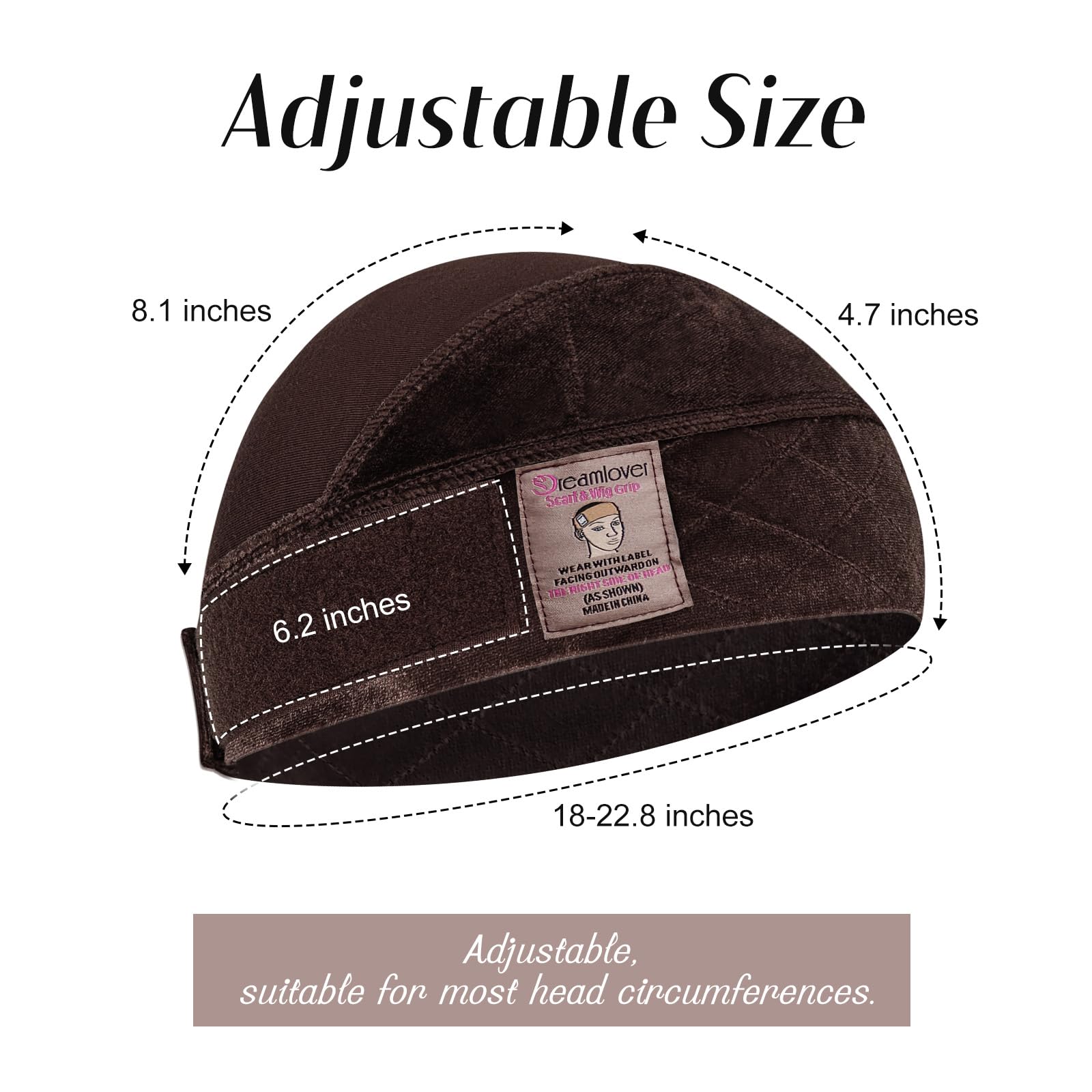 Dreamlover cap enables quick, easy wig application