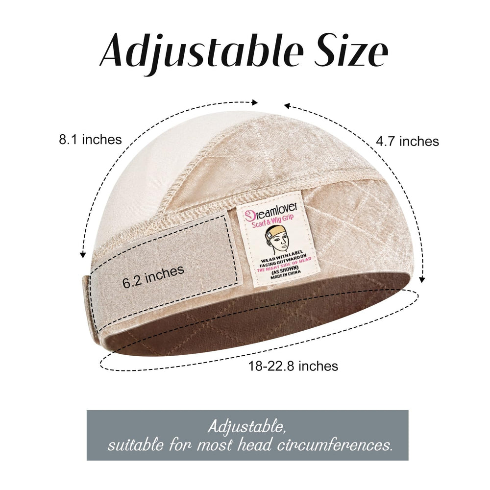 Dreamlover wig-cap-for-glueless-wigs complete solution for confident wear during daily activities.