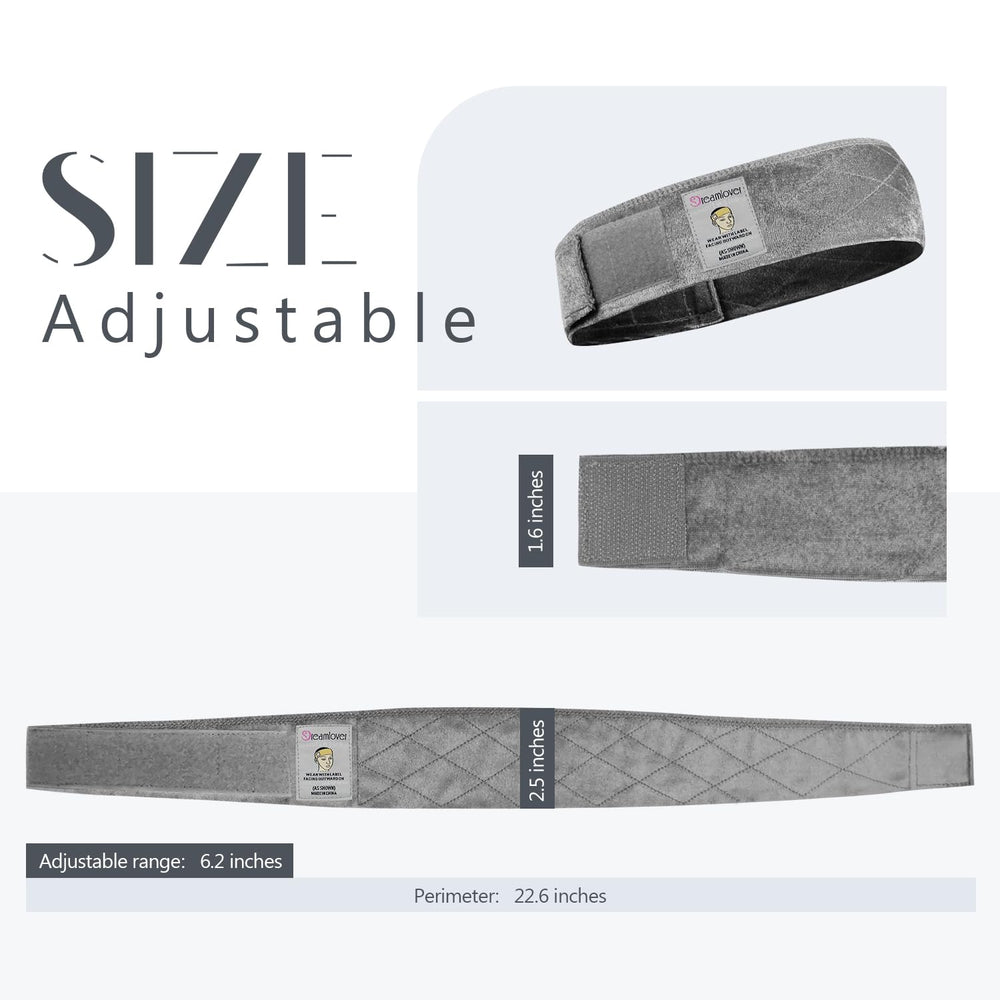 Dreamlover wig grip band adjustable fastener enables a customized, comfortable fit.