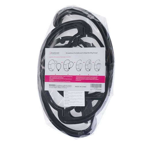 Dreamlover wig stand stores in wardrobe easily