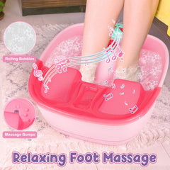 Dreamon Kids Foot Spa Bubbles create spa-like atmosphere and gentle fizz.