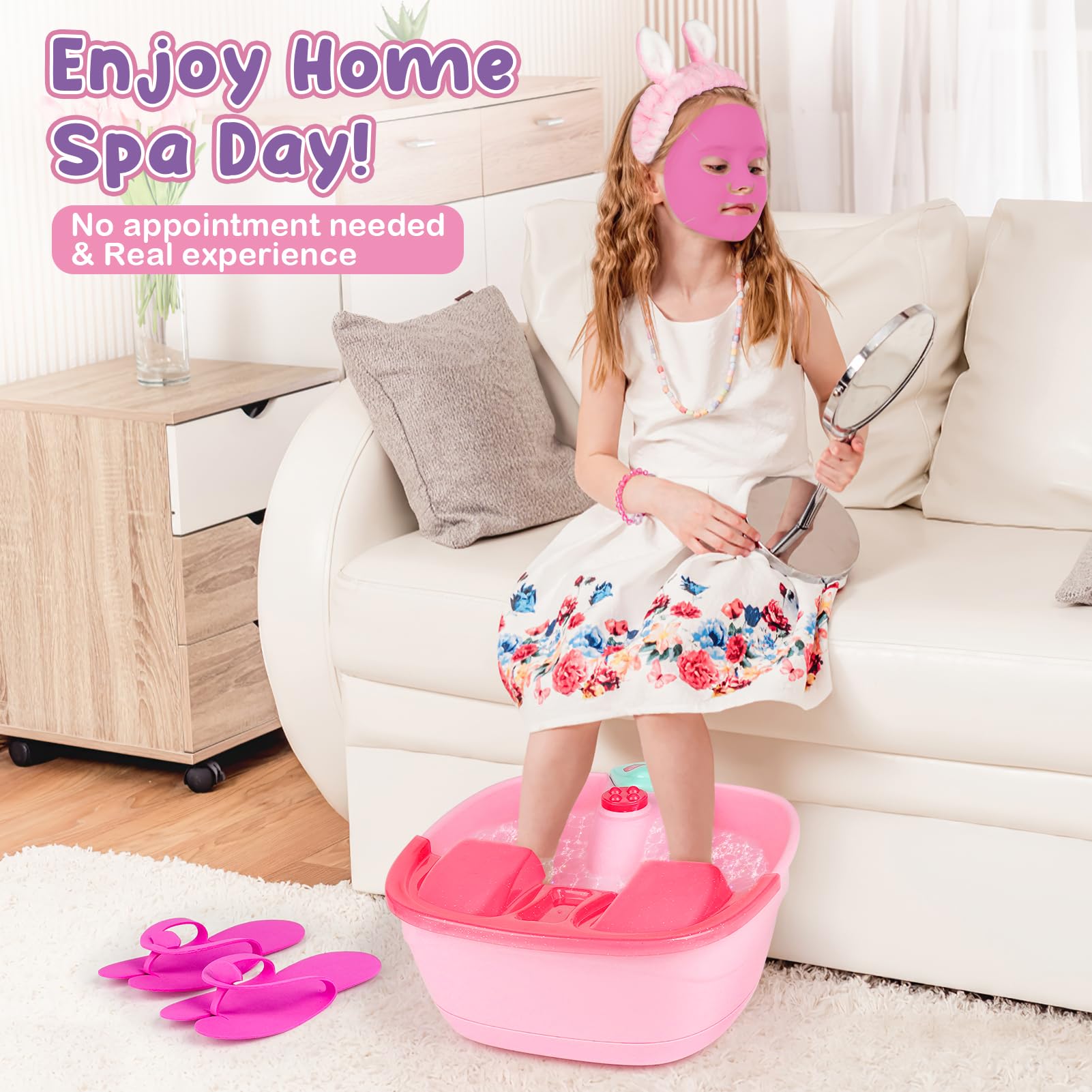 Dreamon Kids Nail Dryer helps quick, clean manicures after play.