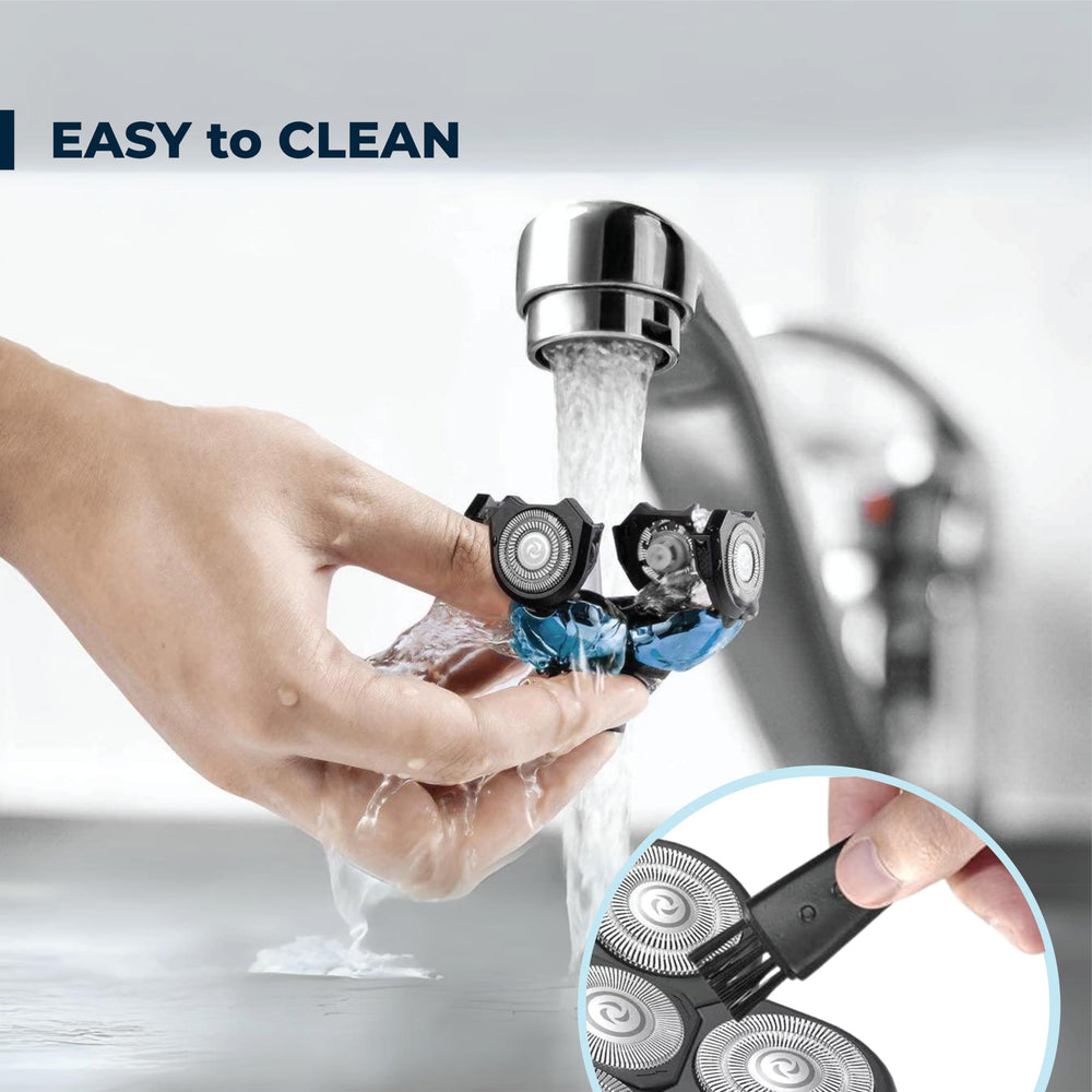 DREBIG easy installation demonstration shows snapping in new heads in minutes.