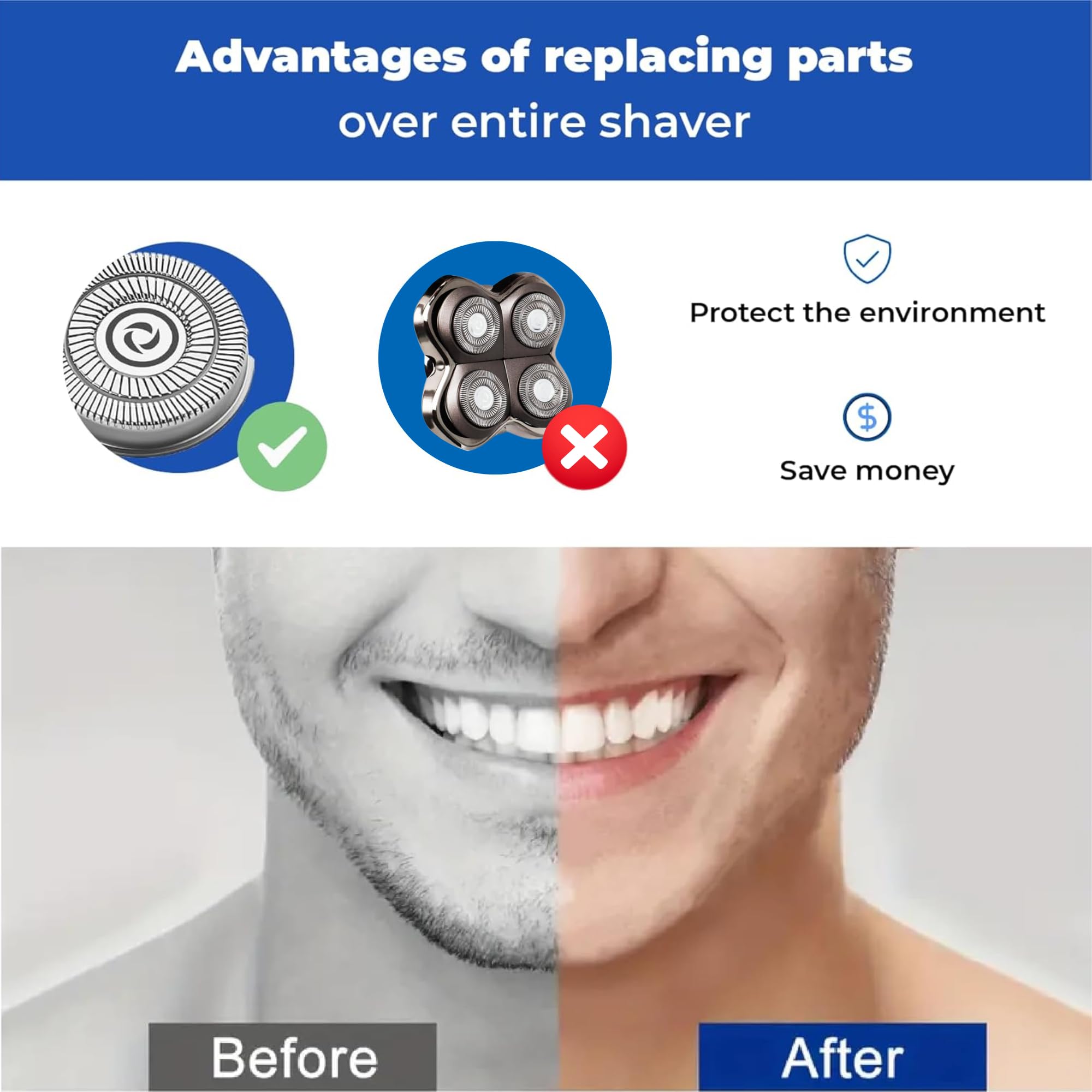 DREBIG Pitbull cleaning brush helps keep blades clean and effective.