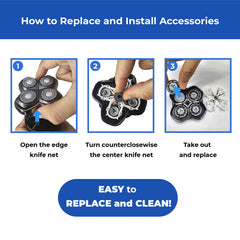 DREBIG Pitbull replacement heads 4-pack for quick refresh.