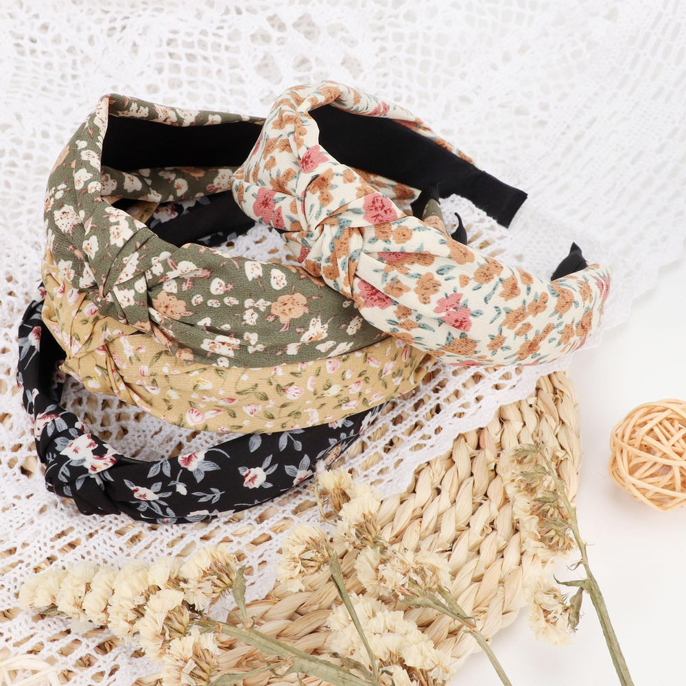 DRESHOW headband soft elastic fabric fits gently on the scalp.