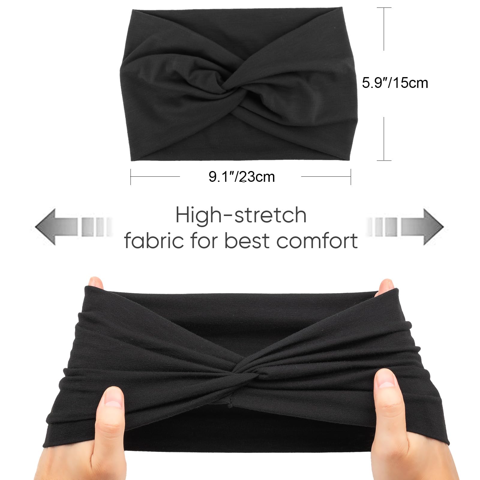 DRESHOW matching headbands complete outfits with versatile styling