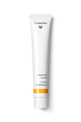 Dr. Hauschka Cleansing Cream jar close-up highlighting creamy texture for gentle exfoliation.