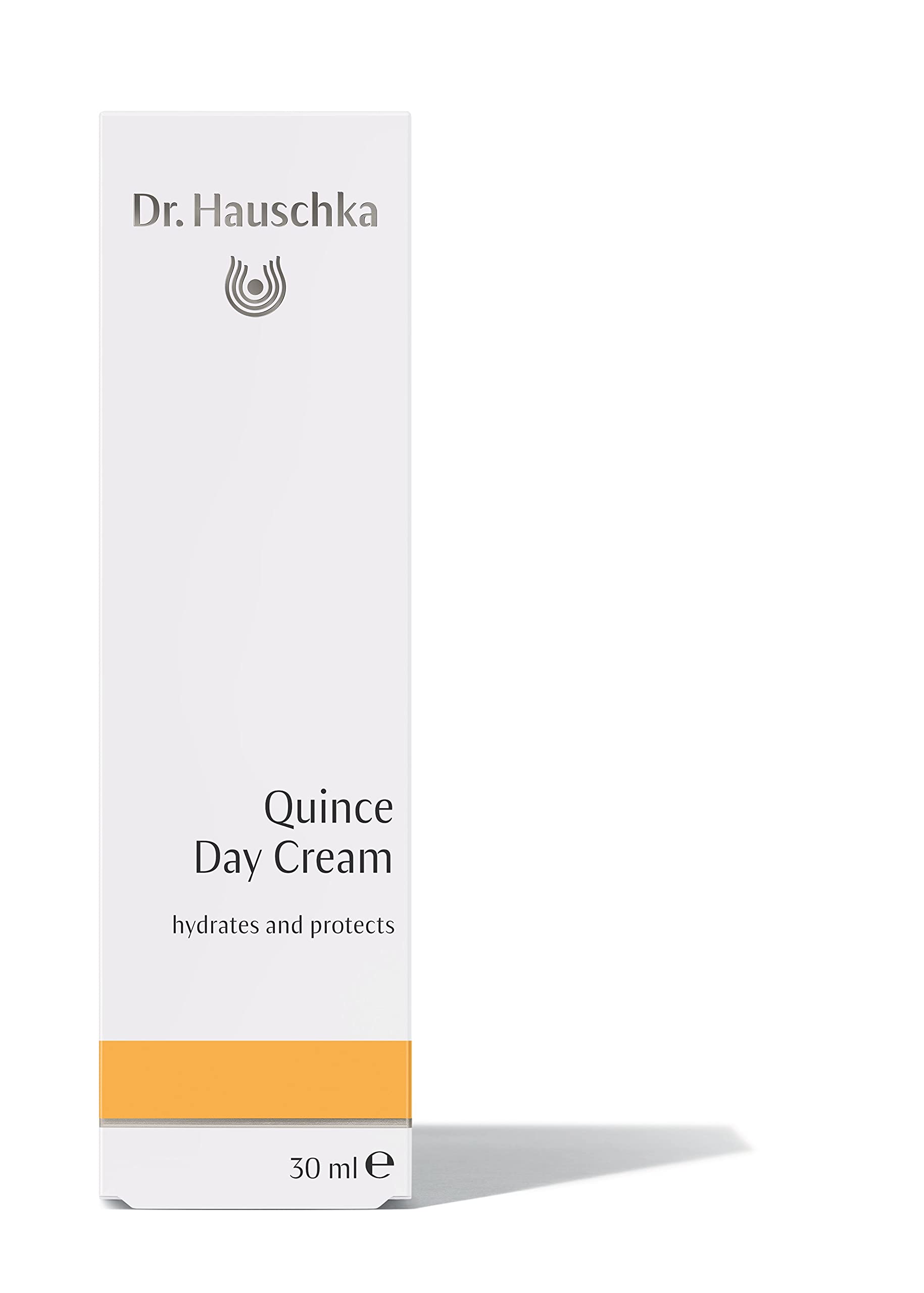 Dr. Hauschka Quince Day Cream texture swatch demonstrating smooth, easily absorbed hydration