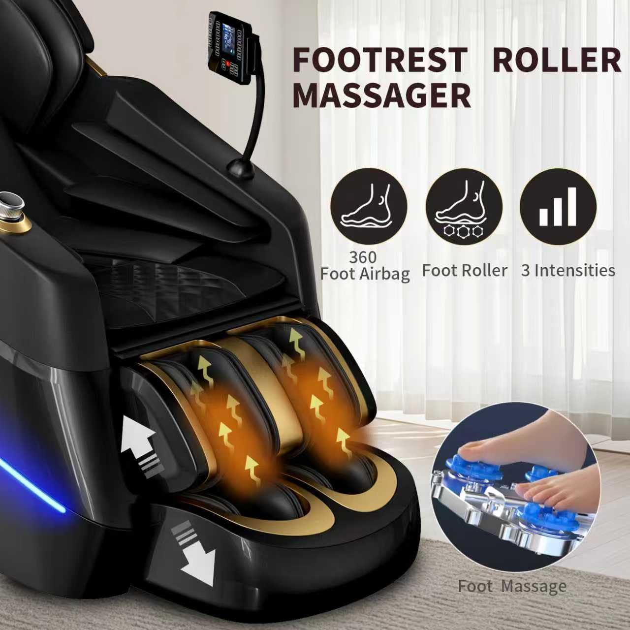 Drhiumi massage chair back-shoulder-relief highlights neck tension relief at home.