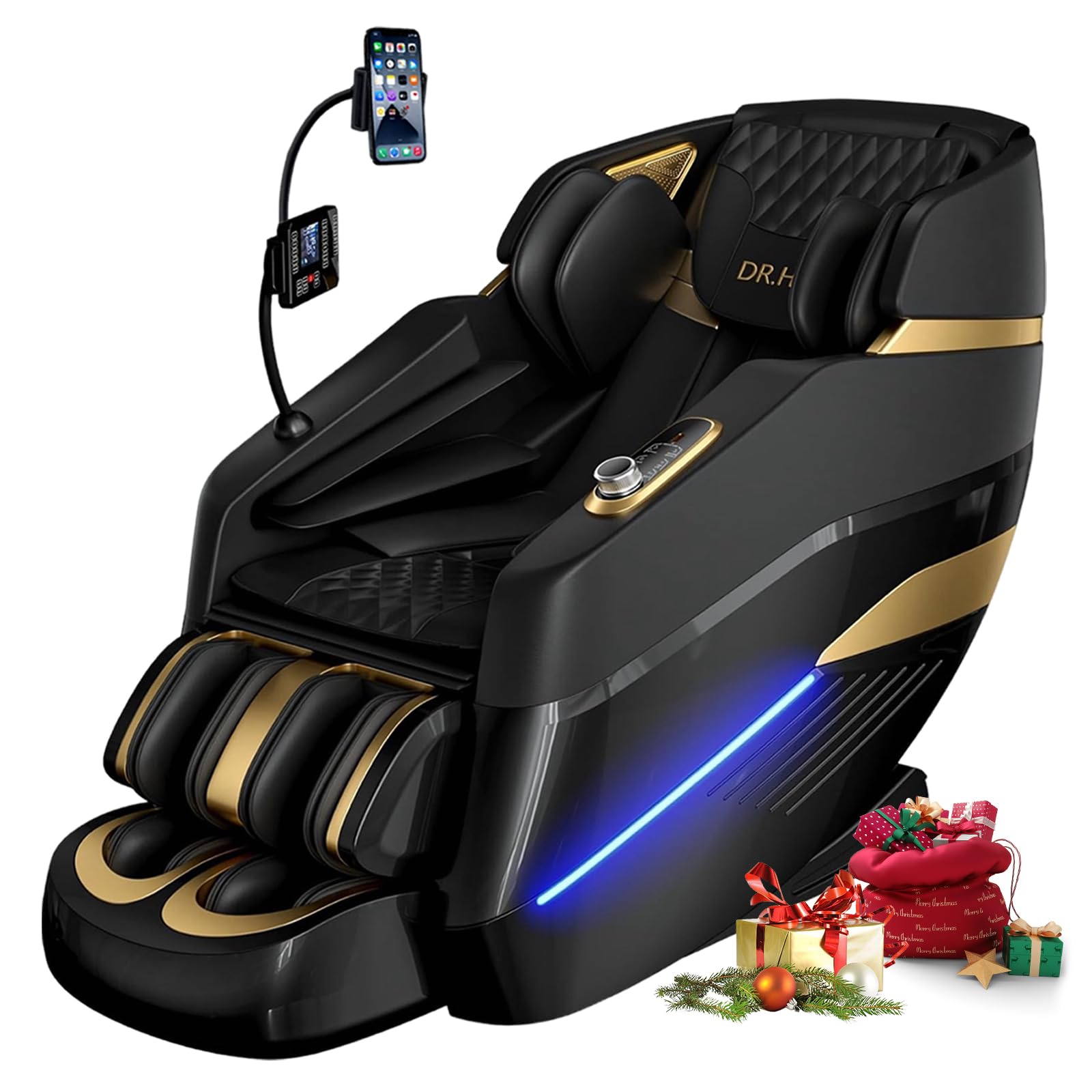 Drhiumi massage chair zero gravity recliner showcasing relaxed posture and fatigue relief.
