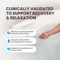 DRINK HRW RELIEF packaging display highlighting convenient recovery ritual.