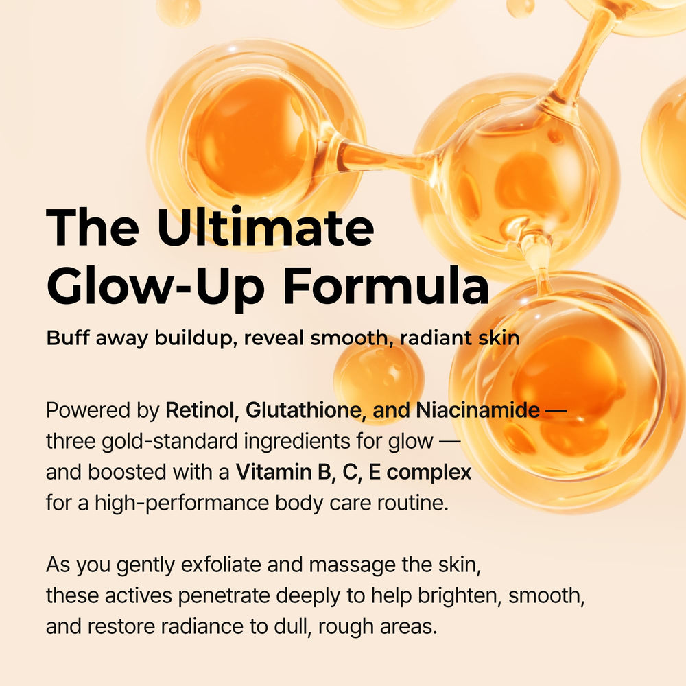 Dr.Melaxin Body Keratin Care bottle in hand demonstrates portable size.