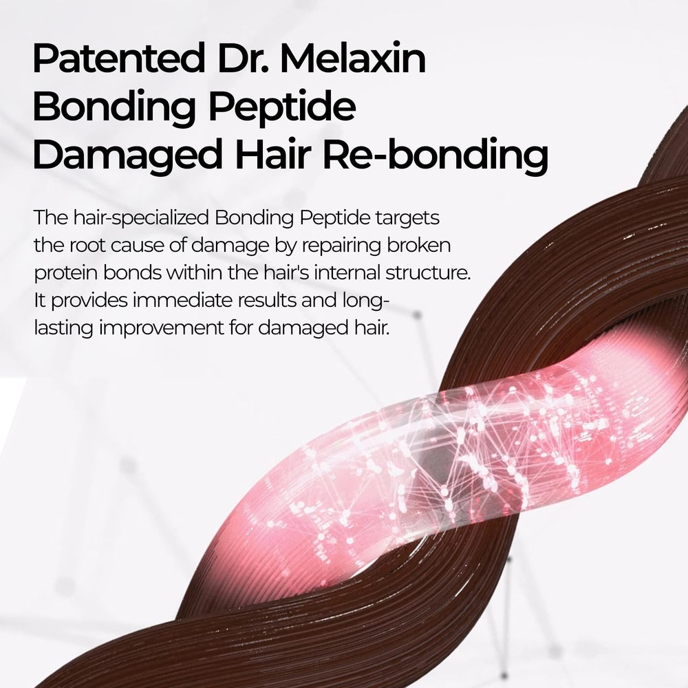 Dr.Melaxin Bondex glossy-finish reflects smoother texture and healthier-looking strands.