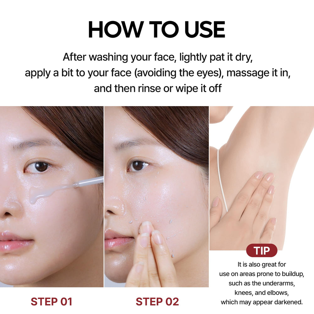Dr.Melaxin Peel Shot Glow ampoule packaging emphasizes Korean skincare credibility.