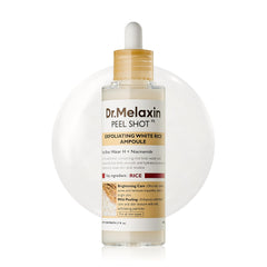 Dr.Melaxin Peel Shot Glow bottle pour shows easy daily exfoliation for brighter skin.
