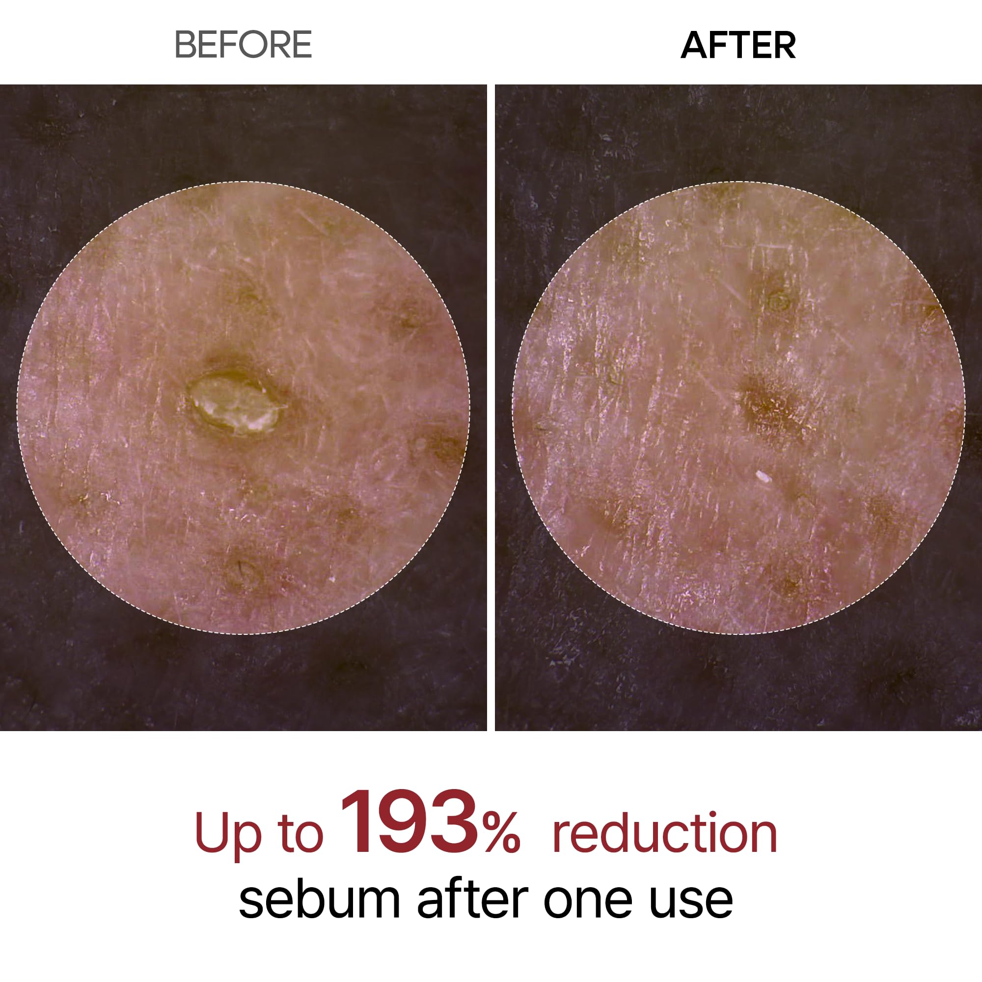 Dr.Melaxin Peel Shot Glow texture swatch reveals smooth, even skin-ready finish.