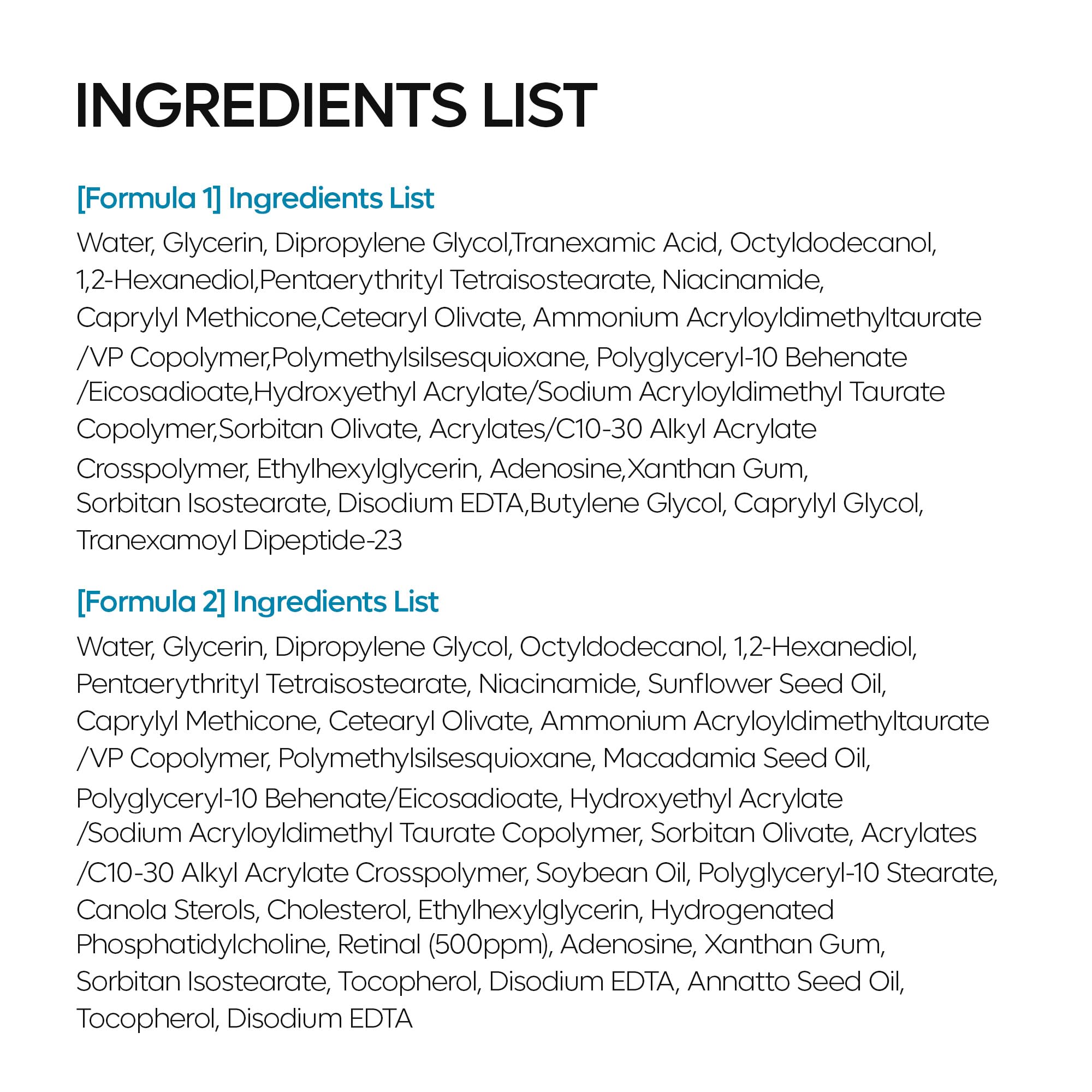 Dr.Melaxin TX daytime use with sunscreen reminder for daily protection.