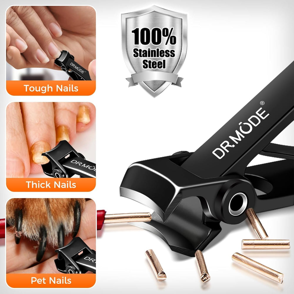 DRMODE anti-slip hollow-handle improves grip while clipping toenails