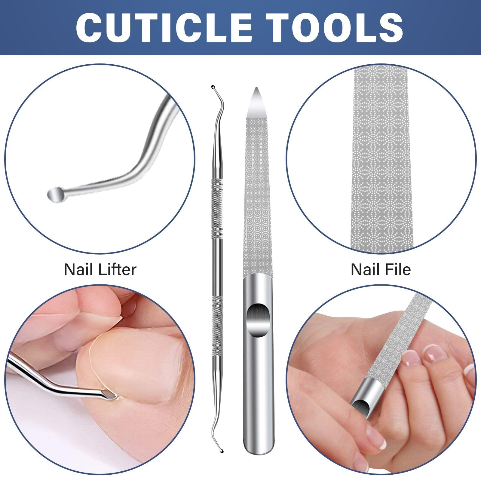 DRMODE large podiatrist toenail clipper with wide opening for thick nails