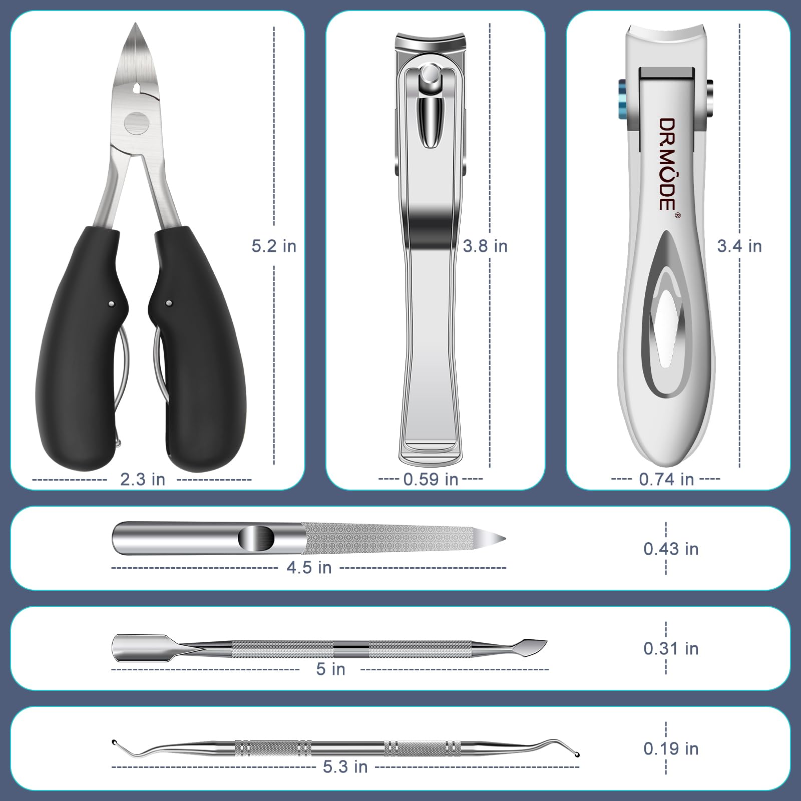 DRMODE Leather case keeps tools organized for home or travel