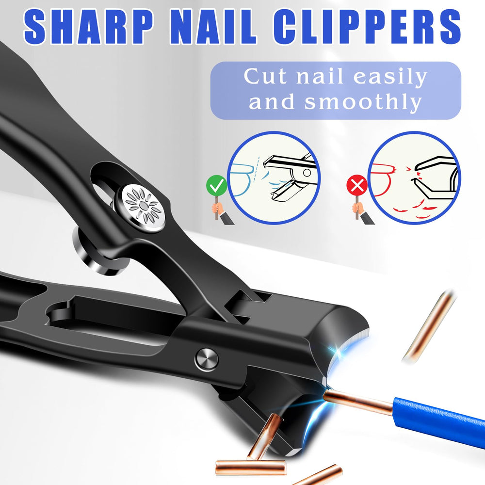 DRMODE stainless steel blades stay sharp and durable over time