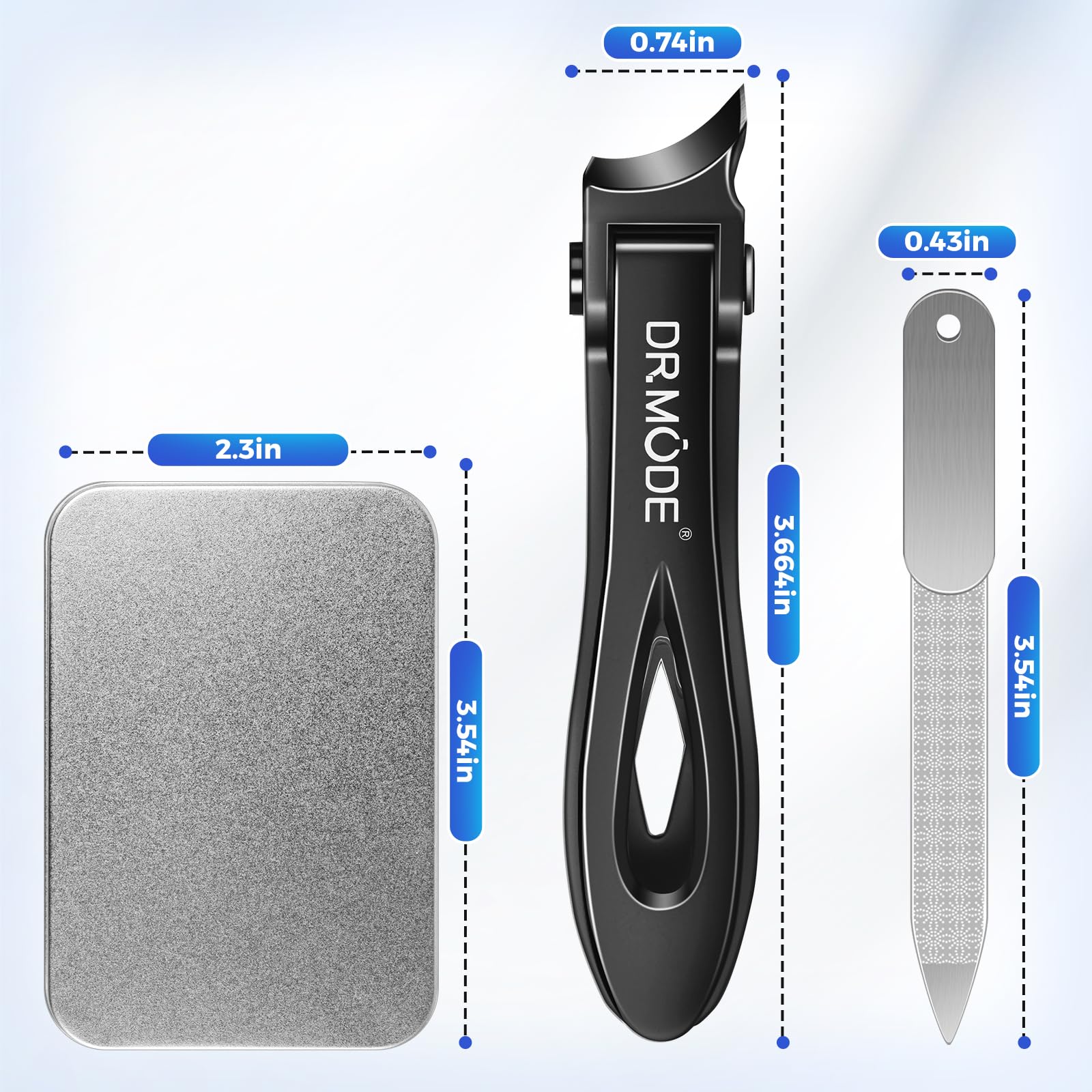 DRMODE silicone blade protector keeps blades safe in storage