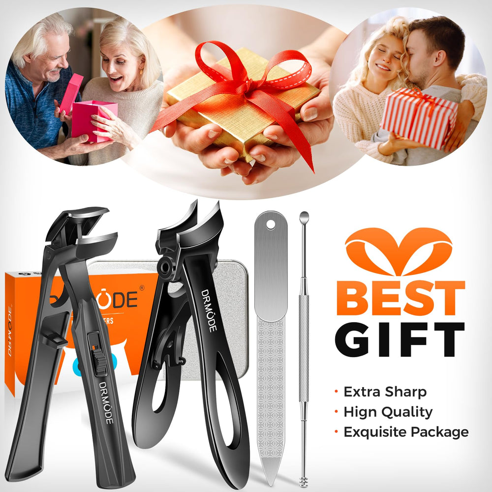 DRMODE ergonomic grip promotes confident control during use.