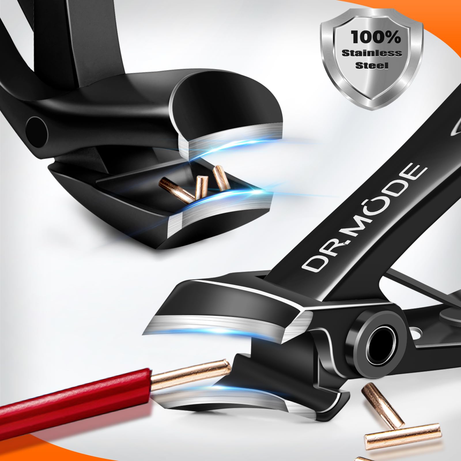 DRMODE stainless steel construction resists rust for long-lasting performance.