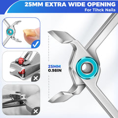 DRMODE ultra-sharp stainless steel blades providing smooth, clean cuts