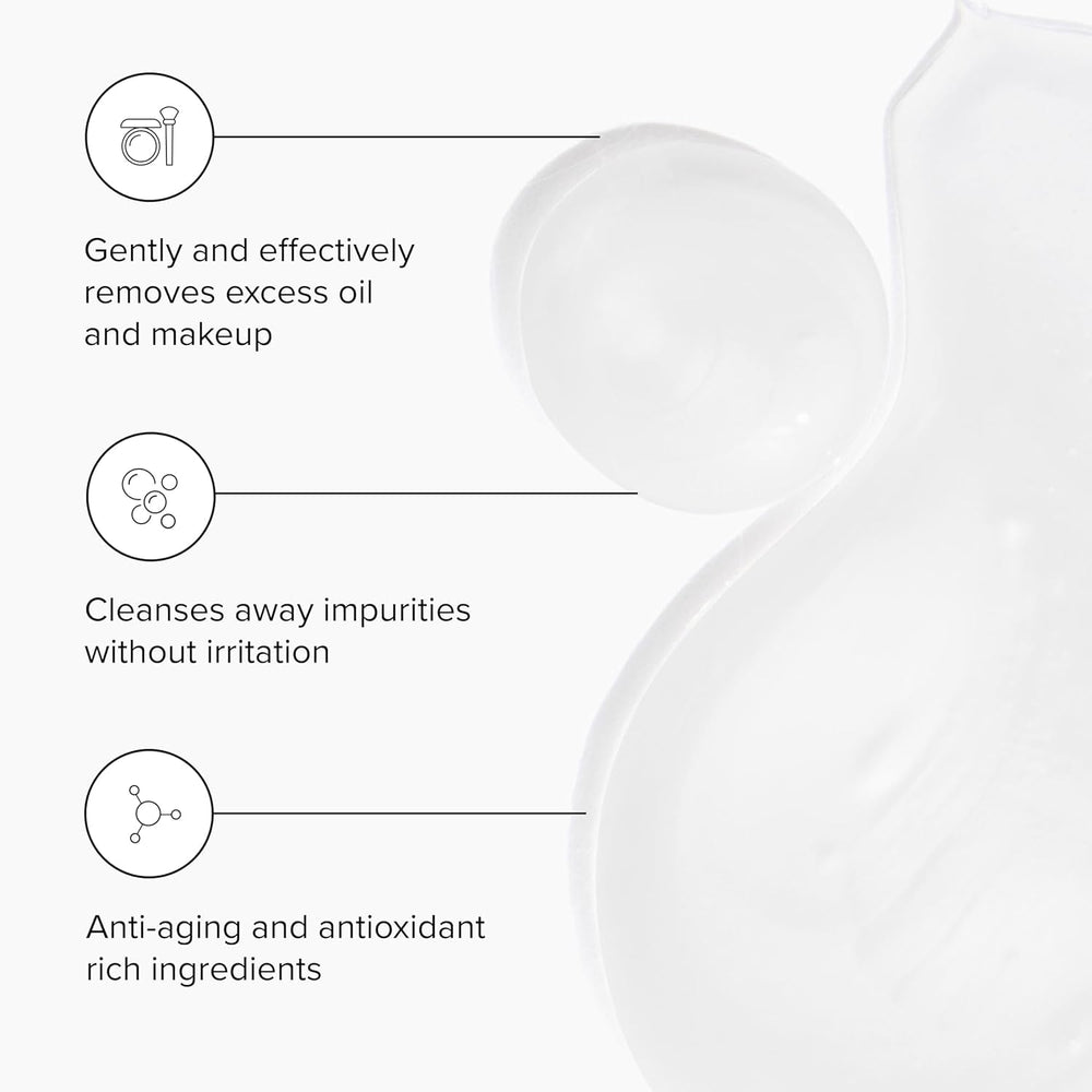 DRMTLGY Essential Facial Cleanser with hyaluronic acid for a plumped, hydrated look