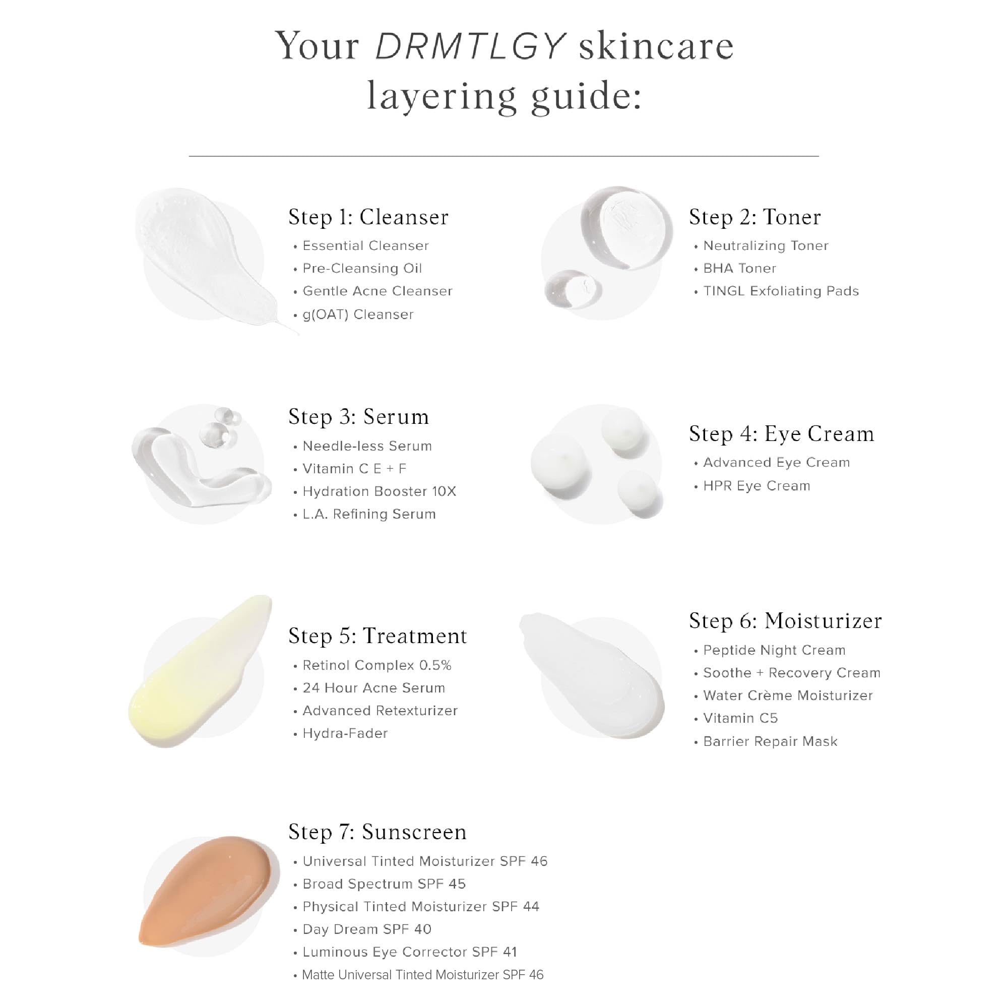 DRMTLGY made-in-usa label on product packaging