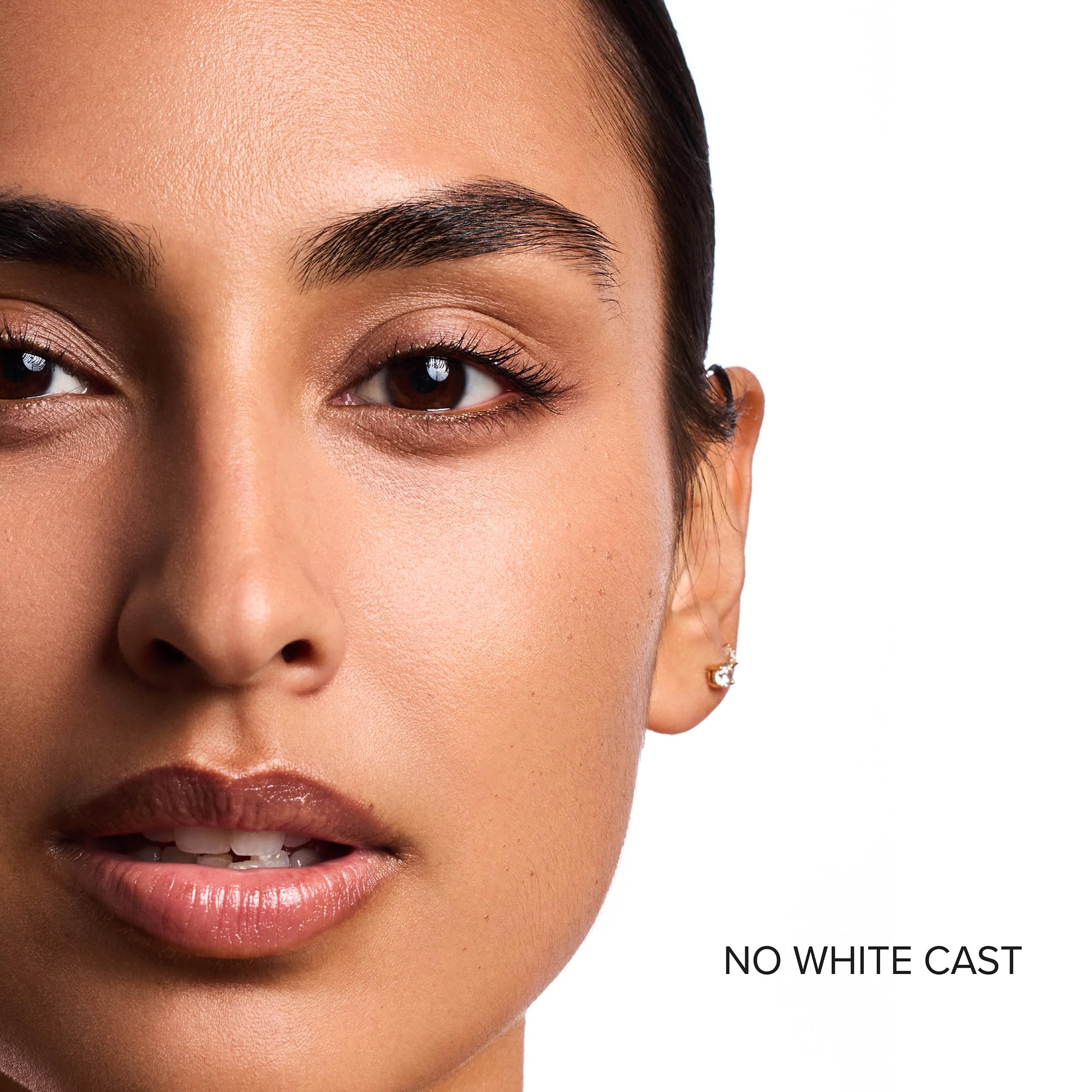 DRMTLGY SPF 46 tinted cream applied for light coverage and hydration.