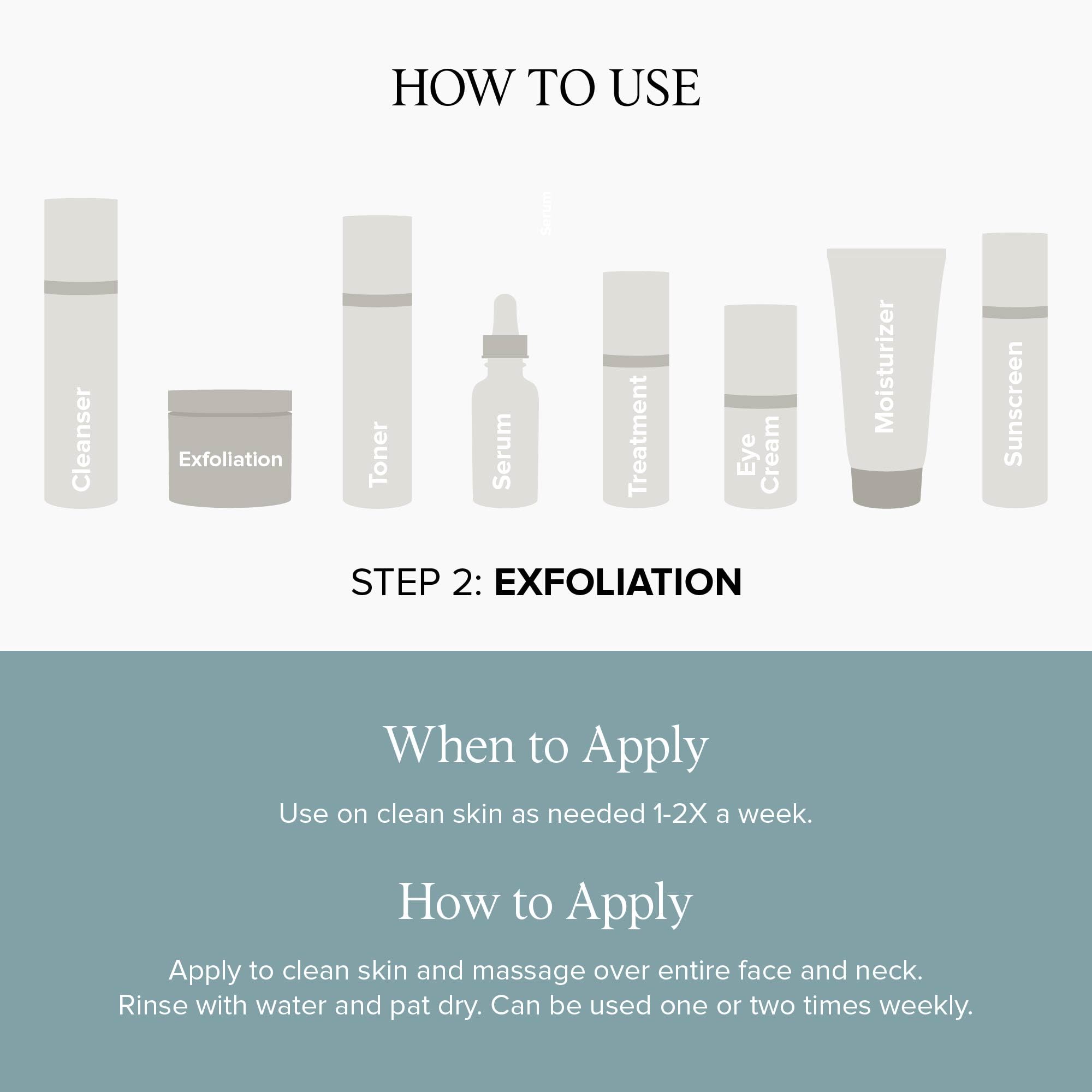 DRMTLGY microdermabrasion scrub after-use glow on clean skin suggests improved texture