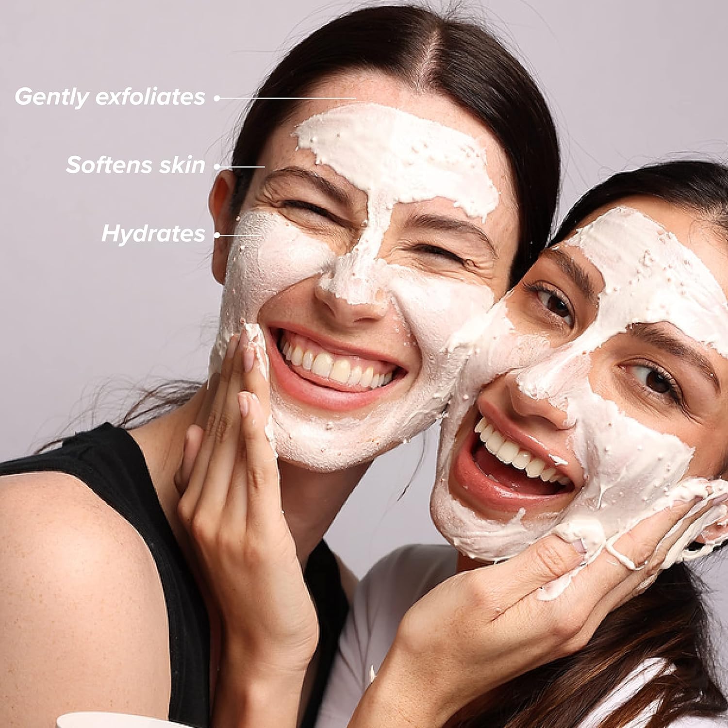 DRMTLGY mask shows minerals and antioxidants for skin rejuvenation.