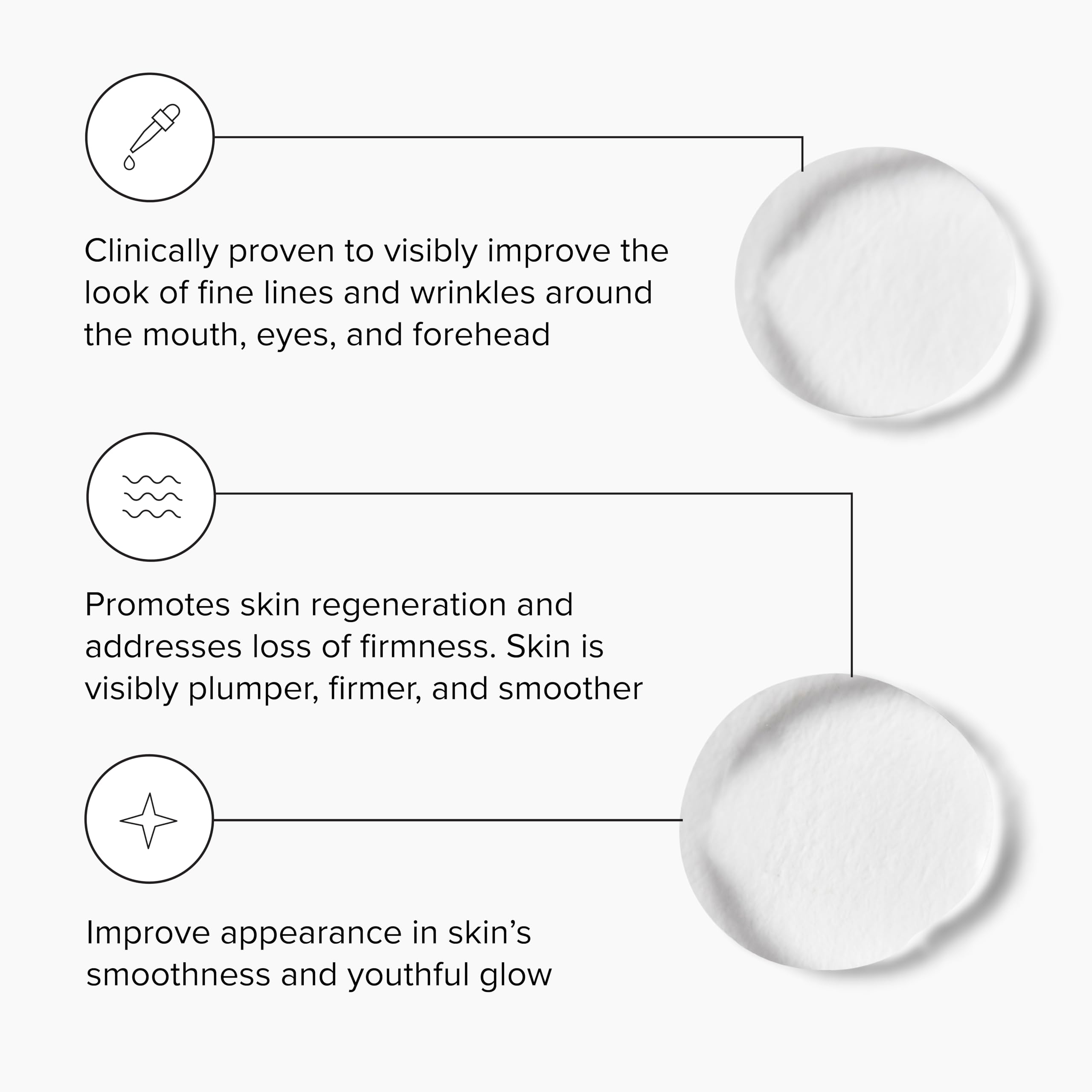DRMTLGY Needle-less Serum hyaluronic acid close-up highlighting hydration support for plumper skin