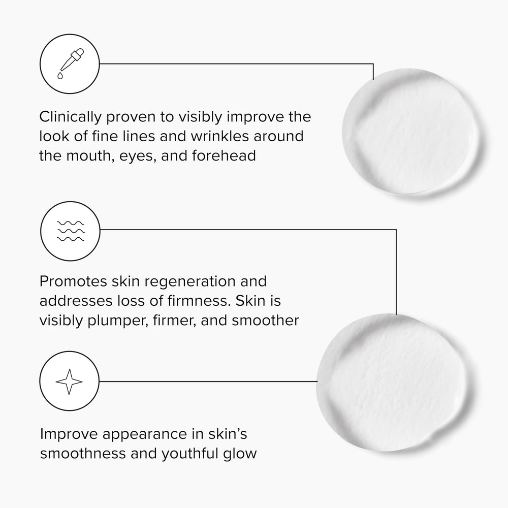 DRMTLGY Needle-less Serum hyaluronic acid close-up highlighting hydration support for plumper skin