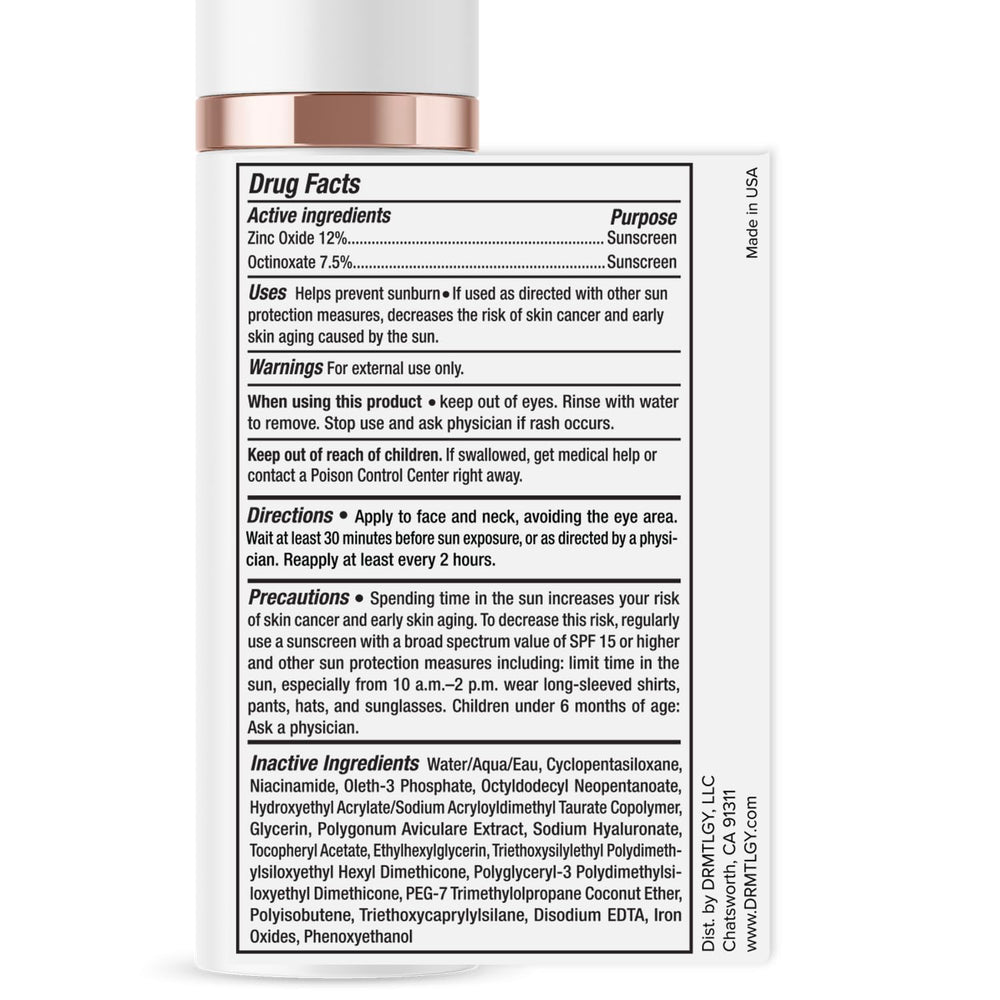 DRMTLGY USA-made packaging emphasizes quality and safety