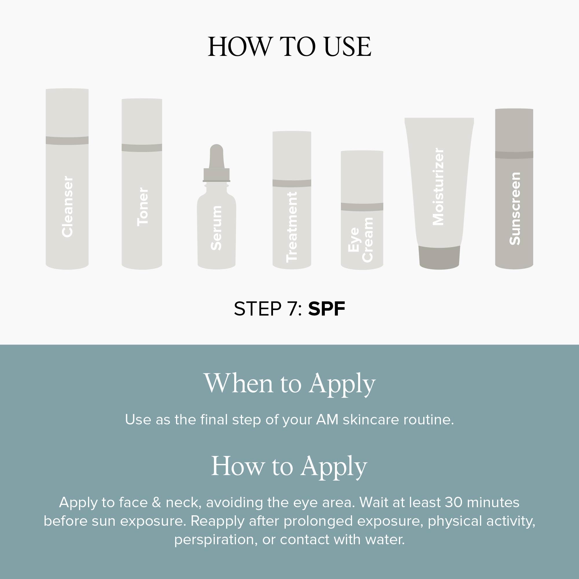 DRMTLGY zinc oxide block image illustrating broad UVA UVB protection and wear ready finish.