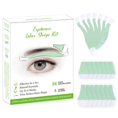 Dr.Okay Eyebrow Wax Strips kit for precise brow shaping at home