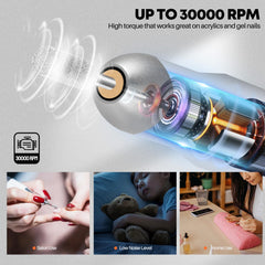 Droyek ceramic drill bits collection offers durable precision for acrylic and gel work