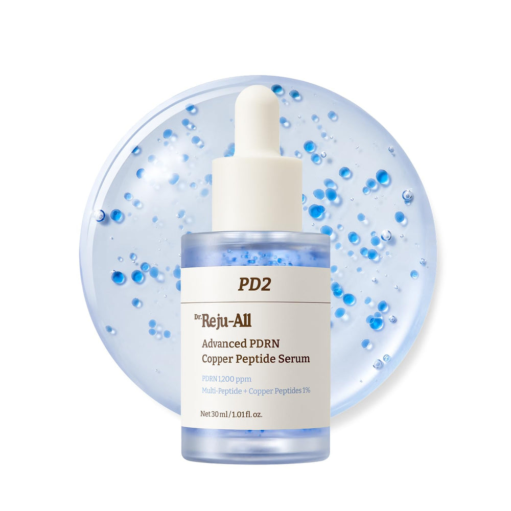 Dr.Reju-All front bottle view showing clean design and firming serum benefit