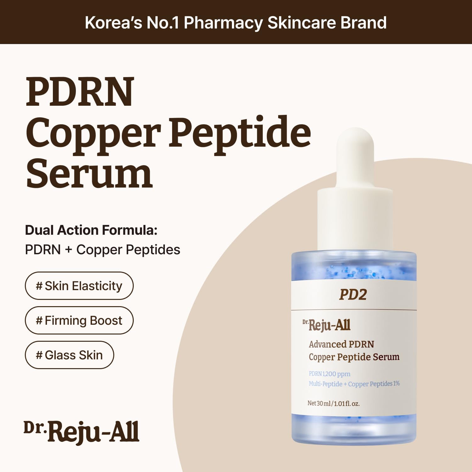 Dr.Reju-All pipette dispensing serum highlighting precise application benefits