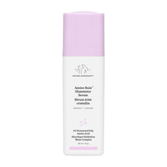 Drunk Elephant Amino Rain Glasswater Serum bottle delivers hydration for a radiant complexion.