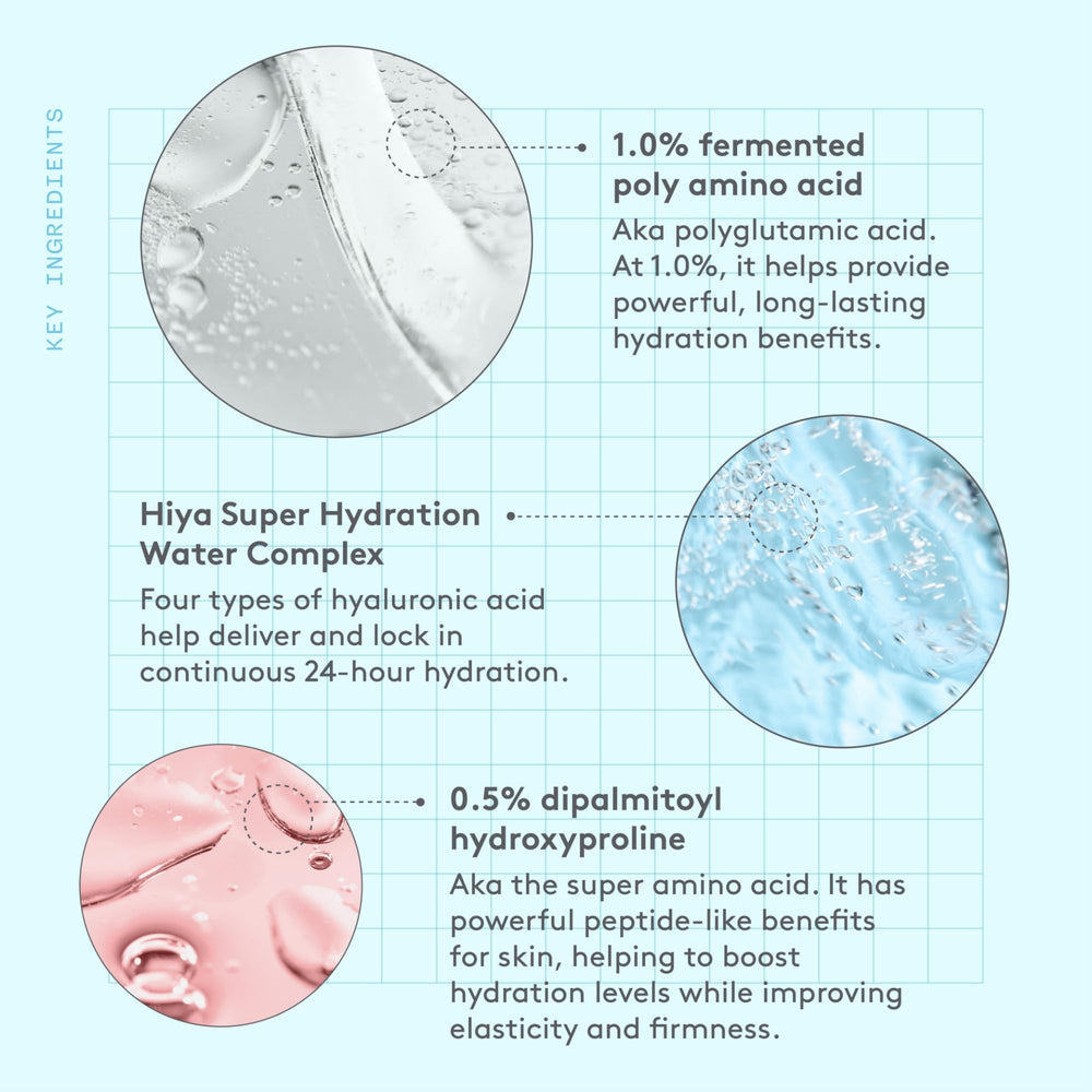 Soft-lit skin shows glow while used as makeup base.