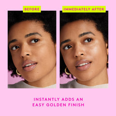 Drunk Elephant B-Goldi Bright Drops ingredients include niacinamide and diglucosyl gallic acid for tone and antioxidant support