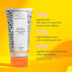 Drunk Elephant Beste No. 9 Cleanser lather for a residue-free rinse.