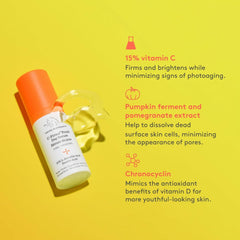 Drunk Elephant C-Firma and B-Hydra mixed in palm for morning use.