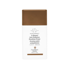 Drunk Elephant D-Bronzi Sunshine Drops bottle front for customizable glow and radiant, sun-kissed skin.