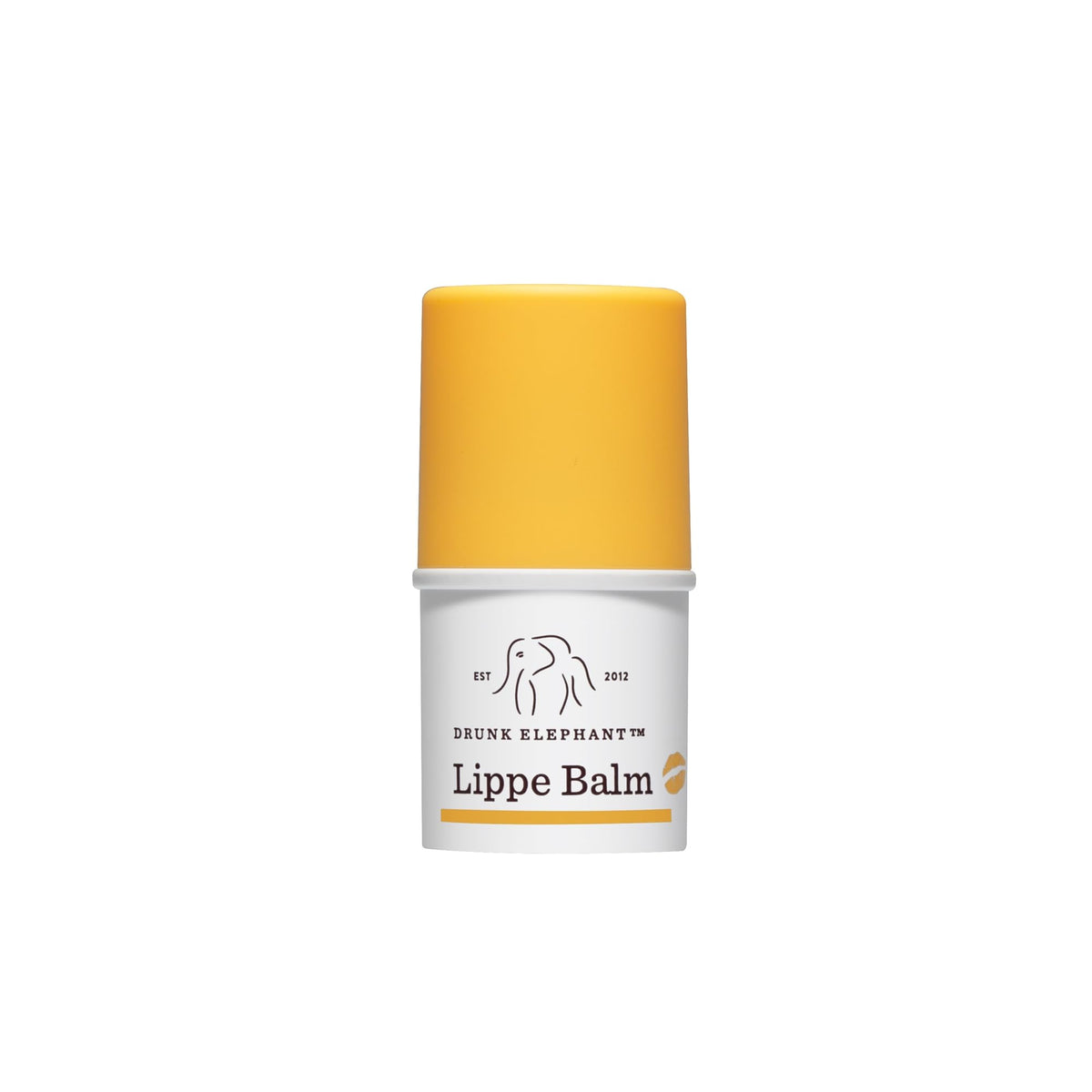 Drunk Elephant Lippe Balm jar closeup showing creamy texture for nourished lips